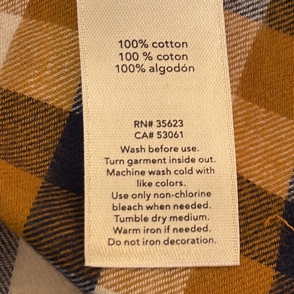 Baby Girl Carter's 2-Piece Plaid Twill Top & Legging Set 2T - Picture 12 of 14